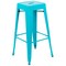 Flash Furniture 30" High Metal Indoor Stackable Bar Stool, Teal, PK4 4-ET-31320-30-TL-R-GG - alternate 3